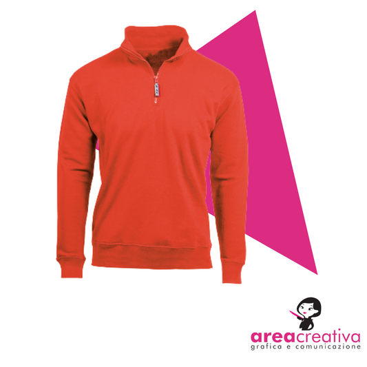 10 FELPE MEZZA ZIP + OMAGGIO