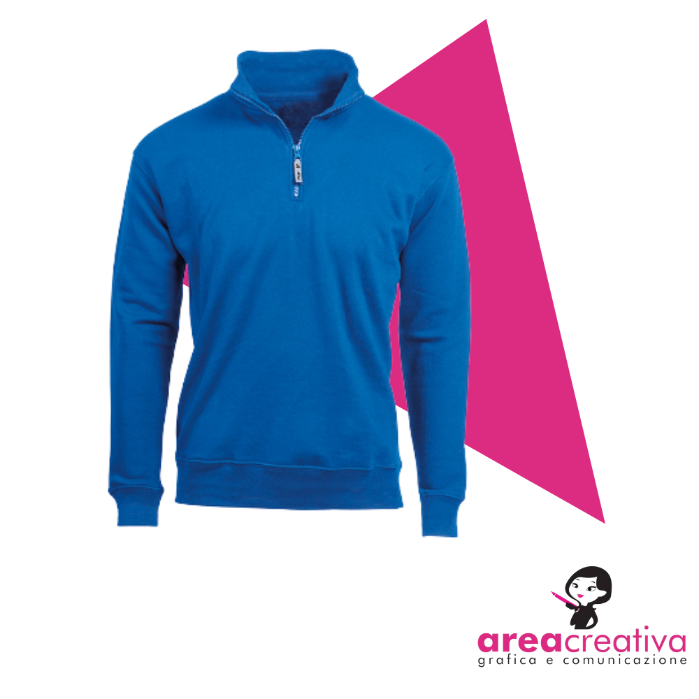 10 FELPE MEZZA ZIP + OMAGGIO