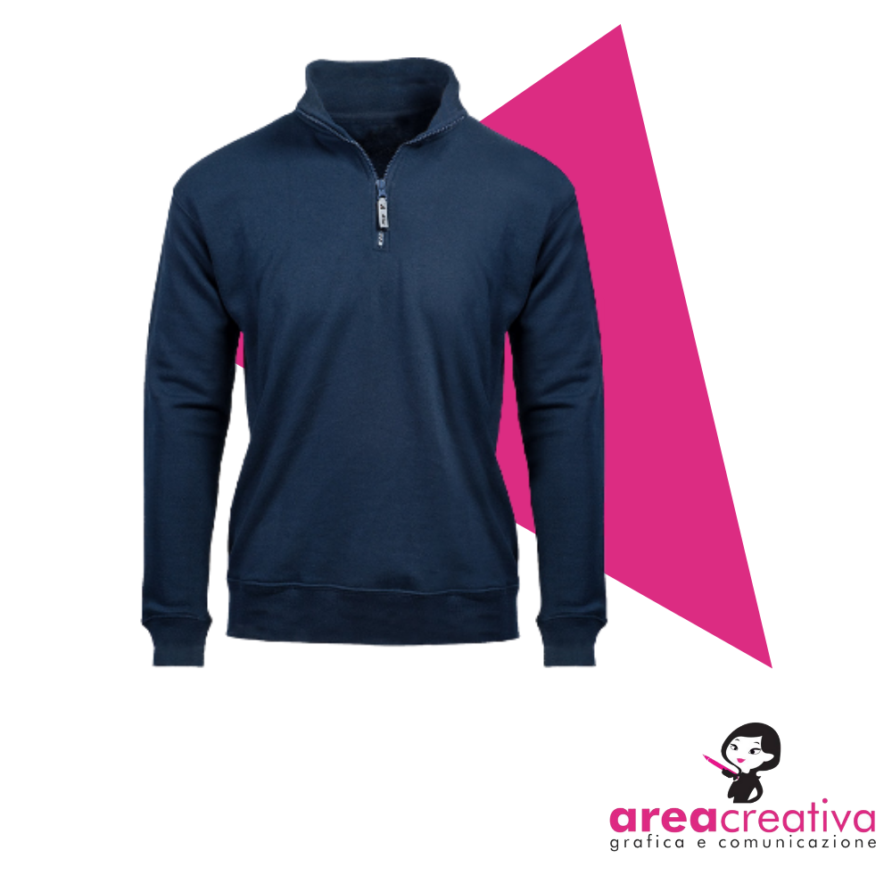 10 FELPE MEZZA ZIP + OMAGGIO