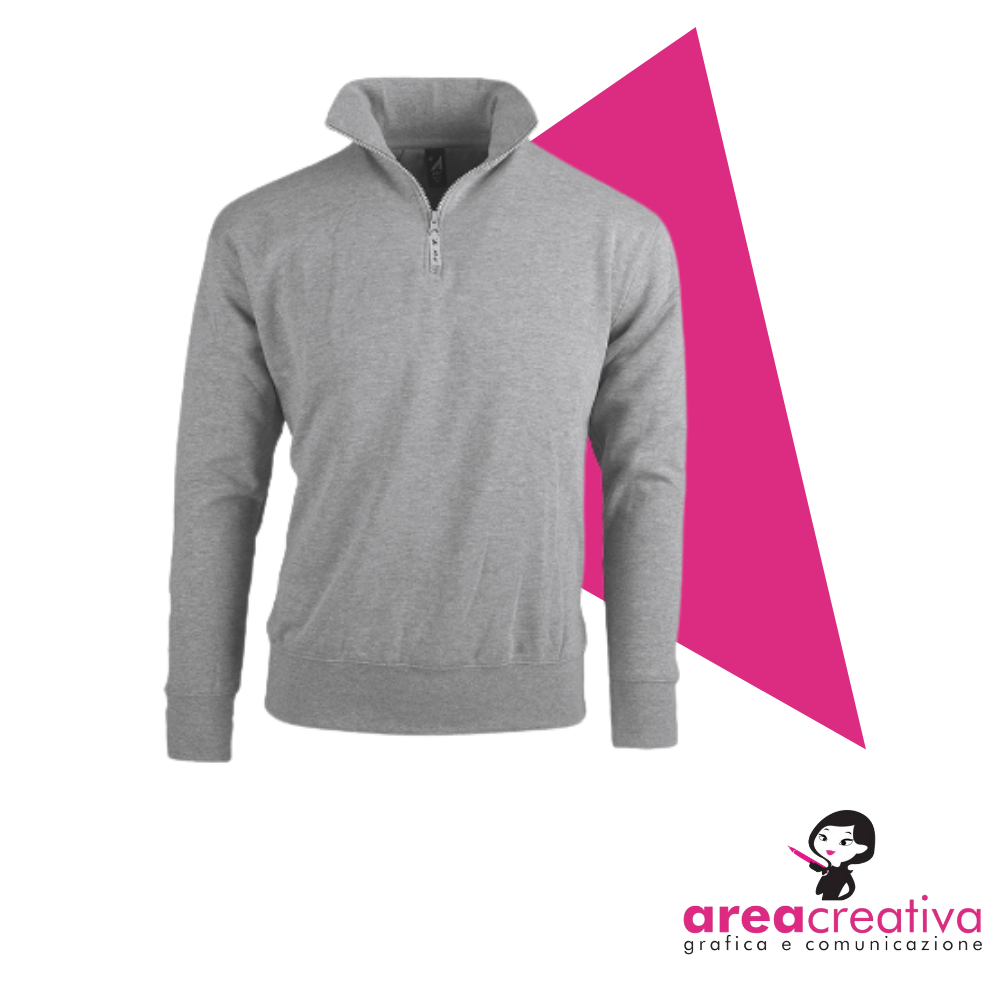 10 FELPE MEZZA ZIP + OMAGGIO
