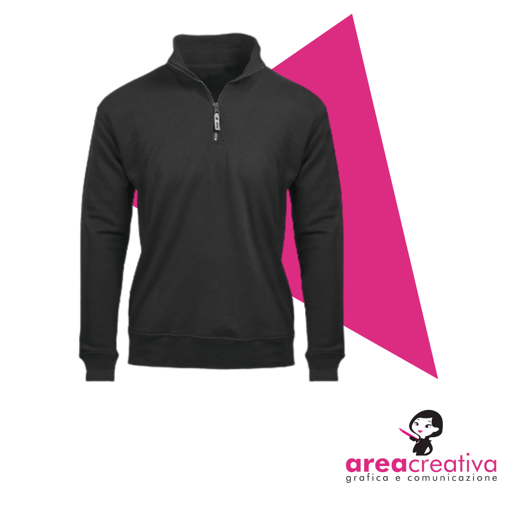 10 FELPE MEZZA ZIP + OMAGGIO