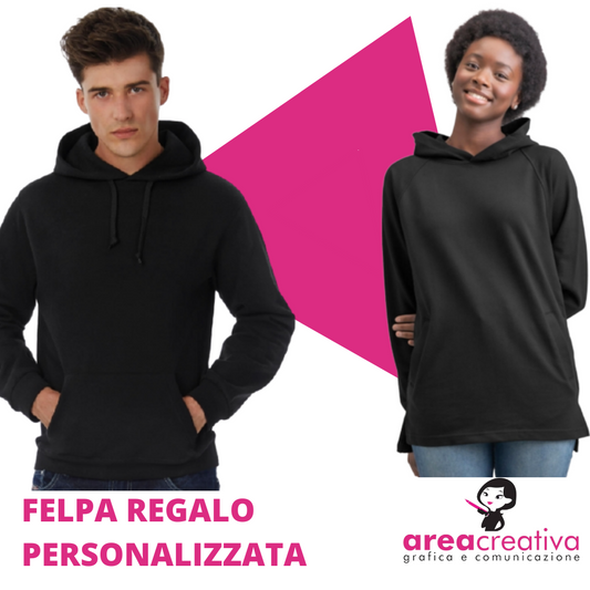 FELPA REGALO PEROSNALIZZATA