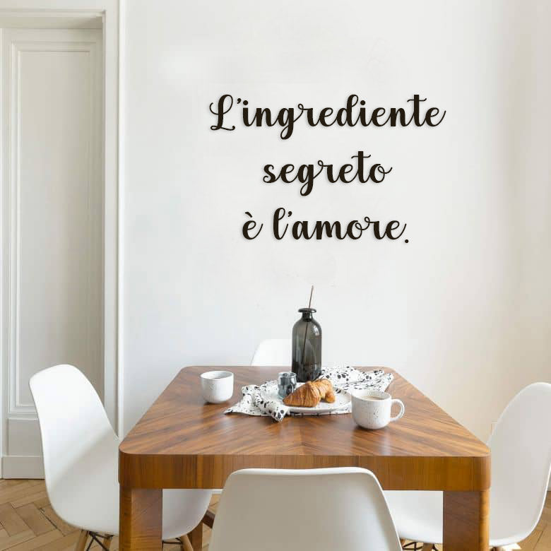 FRASI ADESIVE DECORATIVE