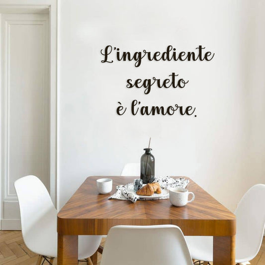 FRASI ADESIVE DECORATIVE